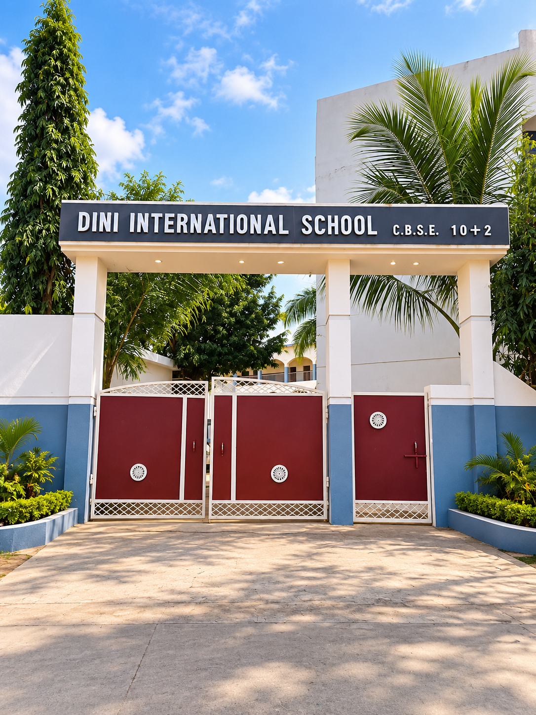 Students learning together at Dini International School