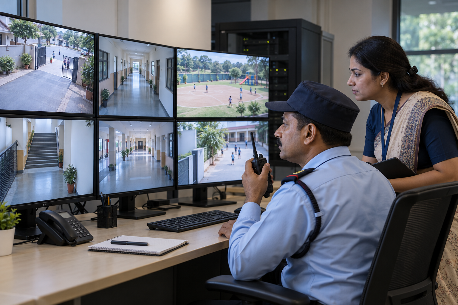 CCTV Surveillance at Dini International School